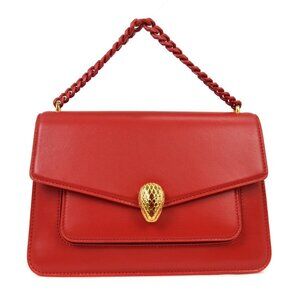 Bvlgari Red Serpenti Forever Handbag 3351094Y NQ00815